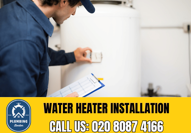 water heater installation Shoreditch